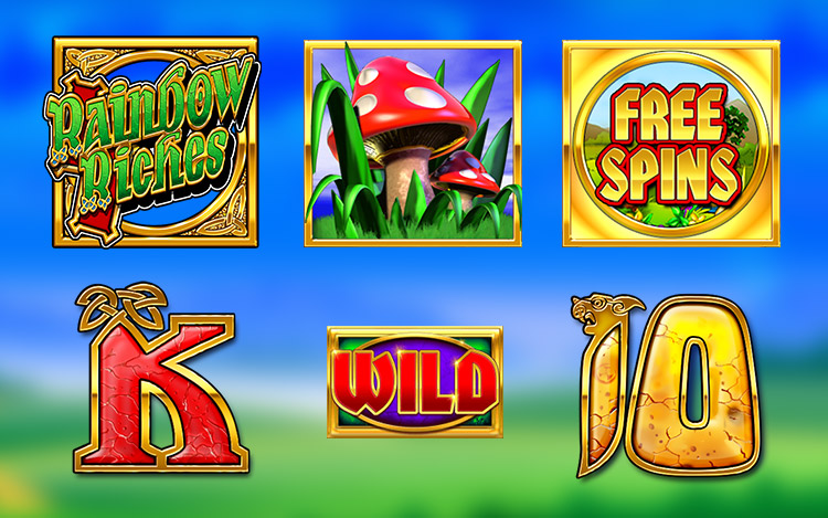 Common Rainbow Riches Symbols